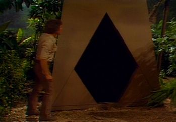 Open pylon with key vanished